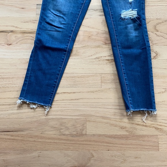 Mile high super skinny medium wash distressed jeans - Picture 5 of 7